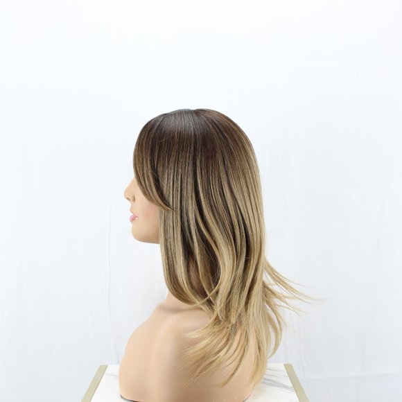 Ómbre blonde/brown wig - Picture 2 of 4